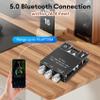 Daakro ZK-1002T Bluetooth Amplifier Board,100W+100W 2.0 Channel Amp Board w/Treble/Bass Control,DC 12-24V, BT/AUX Inputs,Audio Amp Board for Home DIY Wireless Speakers,Password Free (2PCS ZK-1002T) view 4