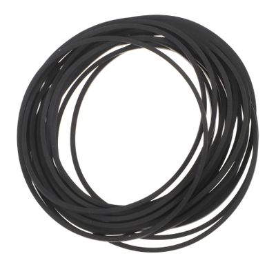 Alasum 20pcs Cassette Deck Flat Drive Belts Cassette Tape Machine Belts Recorder Tape Recorder Maintenance