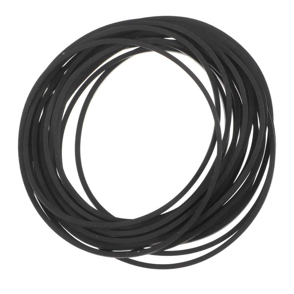 Alasum 20pcs Cassette Deck Flat Drive Belts Cassette Tape Machine Belts Recorder Tape Recorder Maintenance