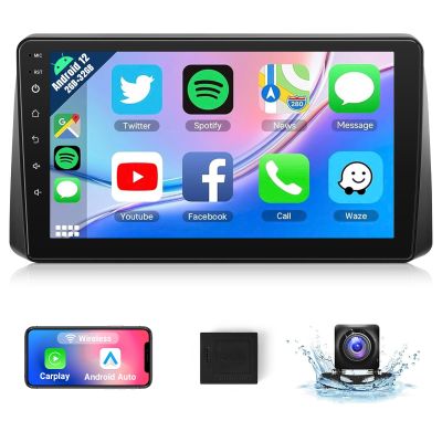 Naifay Car Radio for Dodge Grand Caravan 2011-2020 Chrysler Town & Country 2011-2016 Grand Voyager 2011-2015, 9inch Touch Screen for Dodge Grand Stereo Wireless CarPlay Android Auto Bluetooth GPS SWC