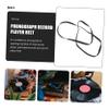 JEWEDECO Cassette Recorder Belt Replacement Rubber Drive Belt for Phonographs Record Players and Tape Machines Flexible Easy to Install view 4