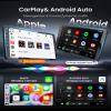 12Core 8G+128G Car Radio Stereo for Toyota Highlander 2008-2012: Wireless Carplay&Android Auto with Android 13 Support Bluetooth/Voice Control/GPS/WiFi/Back-up Camera/SWC/FM, 10 Inch IPS Touch Screen view 3
