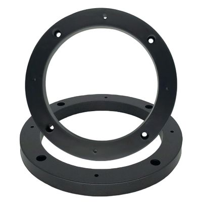 BUHBIMK 2 Pcs 5-inch Universal ABS Car Stereo 5 Speaker Spacer Adapter Ring Mounting Bracket, 0.47 Depth