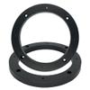 BUHBIMK 2 Pcs 5-inch Universal ABS Car Stereo 5 Speaker Spacer Adapter Ring Mounting Bracket, 0.47 Depth view 1