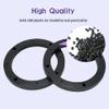 BUHBIMK 2 Pcs 5-inch Universal ABS Car Stereo 5 Speaker Spacer Adapter Ring Mounting Bracket, 0.47 Depth view 3