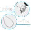 CAXUSD 2sets Sturdy Laptop Locking Cable Notebook Lock and Security Cable Wire Locks for Theft Protection Desktop Fit view 3