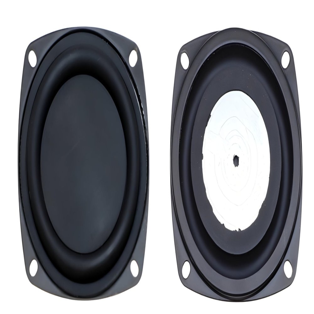 honselia 2 Pcs 3in 78mm Bass Speaker Passive Radiator Film Subwoofer Vibration Diaphragm Plate Vibrating Membrane with Screws DIY Repair