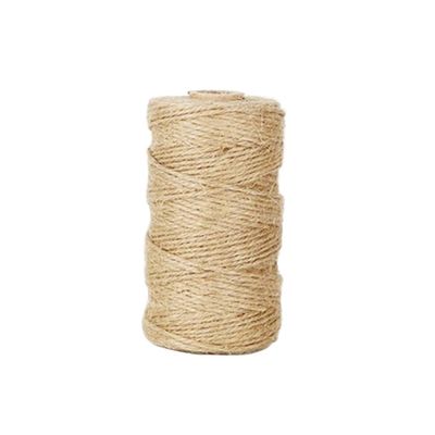 Anneome 100m Natural Jute Twine Rope for Crafting DIY Projects Party Decorations Gardening and Wrapping and Versatile Twine String Natural