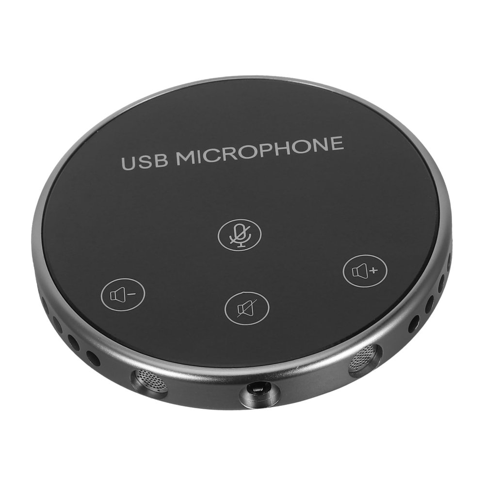 CAXUSD Omnidirectional USB Microphone for Laptop Mic Conference Call Game Chat Pickup