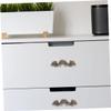 ARTIBETTER 10pcs Zinc Alloy Round Drawer Knobs for Kitchen Cabinets Easy to Install Compact Design Comfortable Grip Suitable for Dresser and Cabinet Hardware view 4
