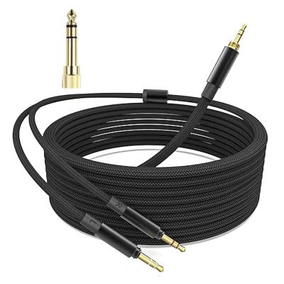 3.5mm Headphone Cable for 2nd/T5P 2nd/T5P 3nd Earphones Enjoy Clear Sound and Easy Control Cord Wire