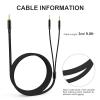 3.5mm Headphone Cable for 2nd/T5P 2nd/T5P 3nd Earphones Enjoy Clear Sound and Easy Control Cord Wire view 4