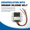 24V to 13.8V/15V/19V DC-DC Buck Converter, Adjustable Output Power Supply Transformer Step Down Volt Module Board for Car Auto Vehicle Motor Regulated SR(15V 2A 30W) view 4