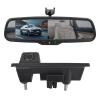 Car Trunk Handle Backup Camera for VW Jetta Sagitar Lavida Passat Sharan Caddy for Audio A3 A4 A5 A6 Q3 Q5 Q7 RS6 Rear View Camera Parking Reverse Backup Camera (4.3" No 1 Bracket Kit) view 1