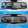 Car Trunk Handle Backup Camera for VW Jetta Sagitar Lavida Passat Sharan Caddy for Audio A3 A4 A5 A6 Q3 Q5 Q7 RS6 Rear View Camera Parking Reverse Backup Camera (4.3" No 1 Bracket Kit) view 4