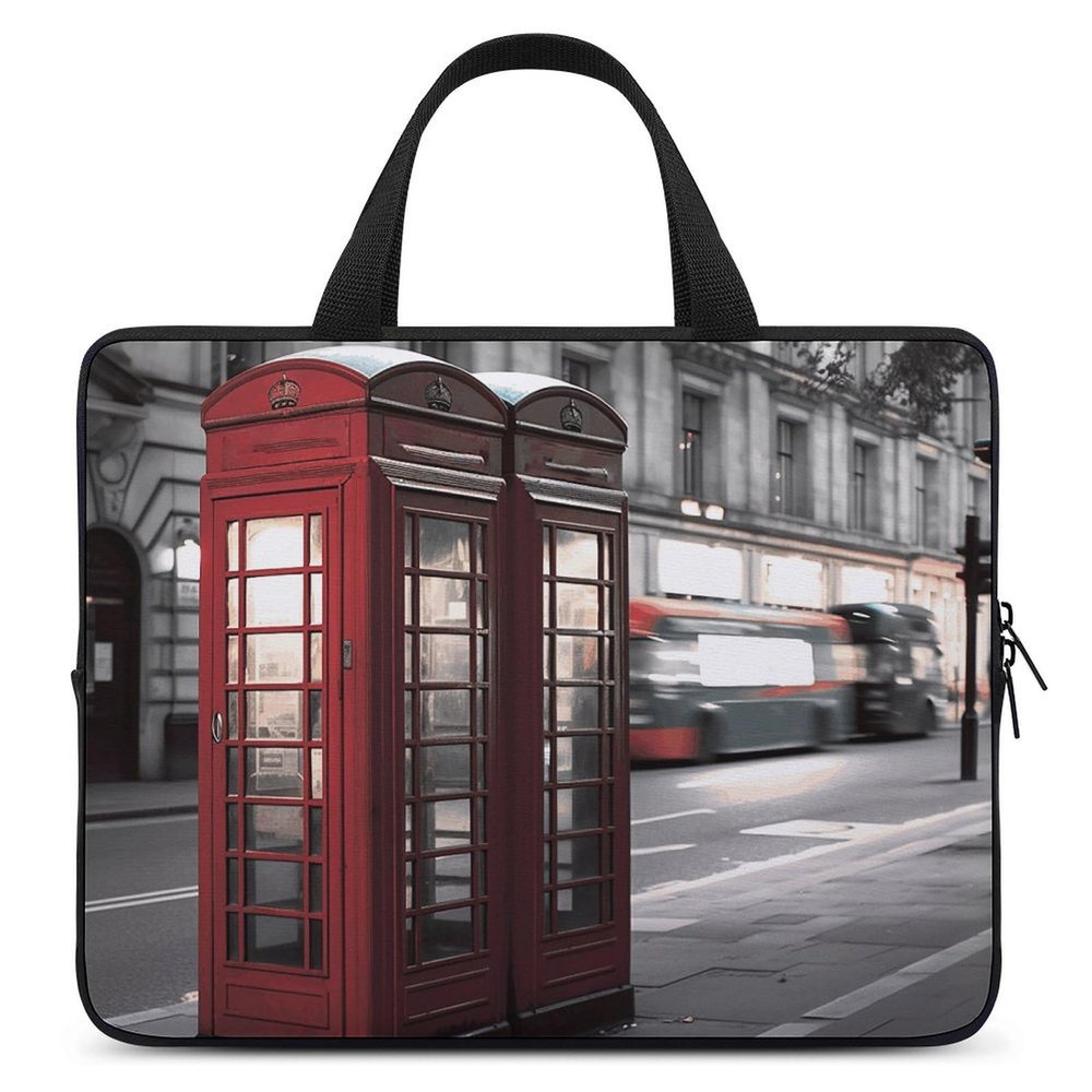 Laptop Case Sleeve 17inch Shockproof Laptop Case Telephone Booth Laptop Sleeve Carrying Case