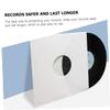 BUTIFULSIC 6pcs Vinyl Record Sleeves White Kraft Paper Bag Double Inner Film Scratch Protection Record Storage Bag for Collectors view 4