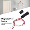 2 Sets MR-166 NC Magnetic Reed Switch, DC12-24V Iron Window Door Sensor Set for Home Security Alarm SystemsAccess Control, for Wooden or Aluminum Alloy Doors view 3