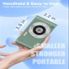 Digital Camera, 44MP Full HD 1080P Point and Shoot Camera with 64GB Card, Anti Shake 16X Zoom Compact Volg Cameras, Portable Small Camara Gift for Kids, Ages Teen Girl Boy - Green view 3