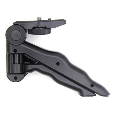 jojofuny Adjustable Mini Tripod for Camera Handheld Self-Timer Firm Grip Black Stable and Sturdy
