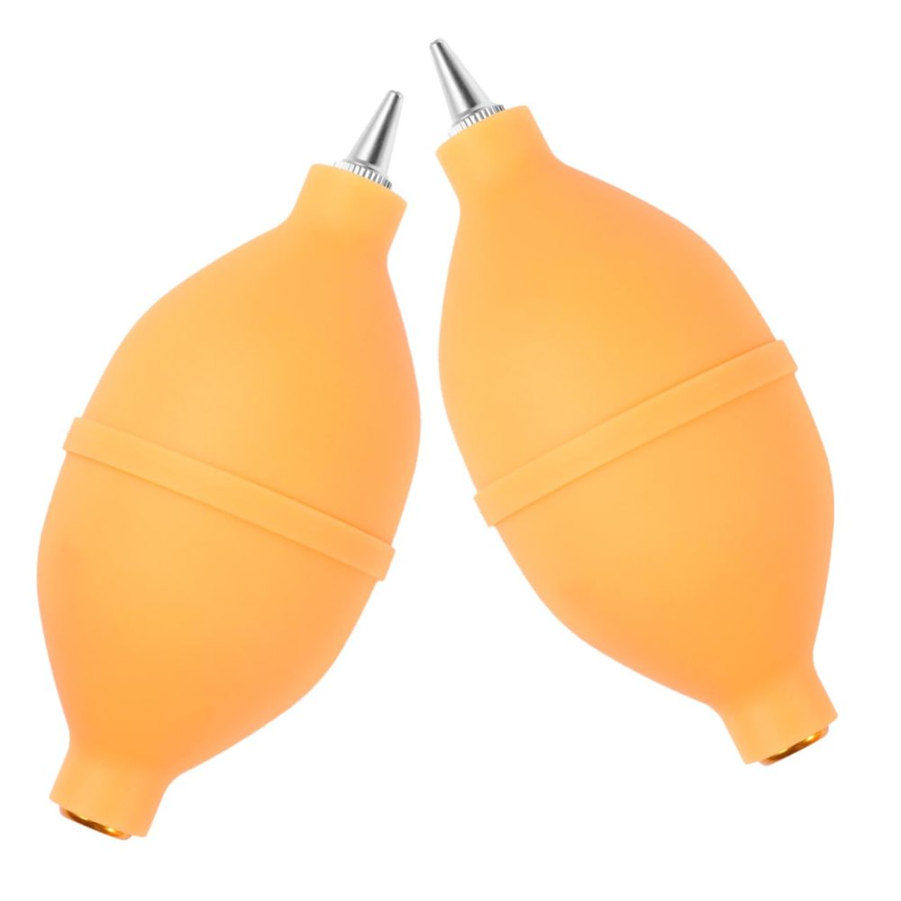 CIYODO 2pcs Dust Blower Set Silicone Squeeze Bulb Air Blower for Computer Camera Lens Vacuum for Desk Cleaning