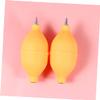 CIYODO 2pcs Dust Blower Set Silicone Squeeze Bulb Air Blower for Computer Camera Lens Vacuum for Desk Cleaning view 4