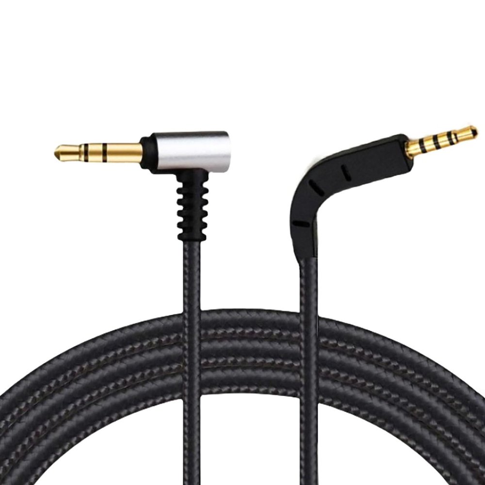 3.5mm to 2.5mm Cable Cord Wire for Bowers P7 Game Headset Replacement Accessories Black