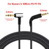3.5mm to 2.5mm Cable Cord Wire for Bowers P7 Game Headset Replacement Accessories Black view 2