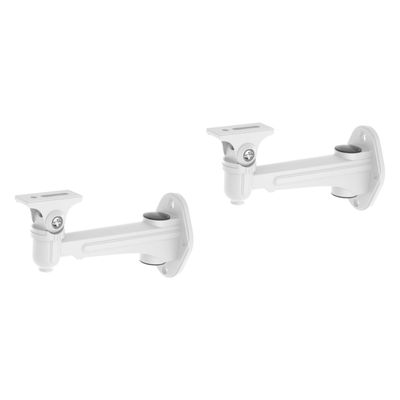 CAXUSD 2pcs Adjustable Swivel Security Camera Bracket Wall Mount for CCTV Cameras Easy Install Outdoor Mount