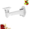 CAXUSD 2pcs Adjustable Swivel Security Camera Bracket Wall Mount for CCTV Cameras Easy Install Outdoor Mount view 4