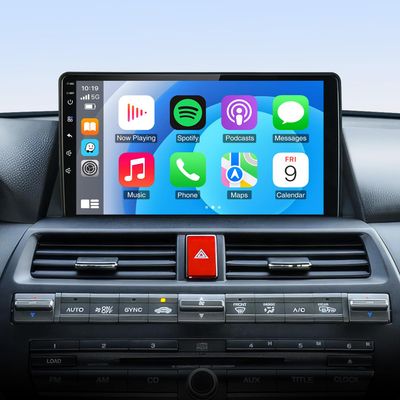 10 inch Car Radio for Honda Accord 2008 2009 2010 2011 2012 2013 with Wireless Carplay Android Auto [2+32G] Bluetooth Touch Screen Stereo with WiFi FM RDS GPS DSP SWC Camera