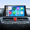 10 inch Car Radio for Honda Accord 2008 2009 2010 2011 2012 2013 with Wireless Carplay Android Auto [2+32G] Bluetooth Touch Screen Stereo with WiFi FM RDS GPS DSP SWC Camera view 1