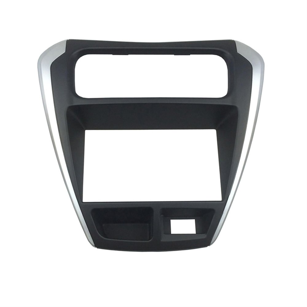 AYYDXRK Double Din Fascia Compatible with Suzuki-Maruti Alto 800 2015 Radio DVD Stereo CD Panel Dash Mounting Installation Trim Kit Face Frame Bezel Install Mount Kit