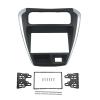 AYYDXRK Double Din Fascia Compatible with Suzuki-Maruti Alto 800 2015 Radio DVD Stereo CD Panel Dash Mounting Installation Trim Kit Face Frame Bezel Install Mount Kit view 2