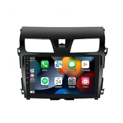 10 inch Car Radio for Nissan Altima 2013 2014 2015 2016 2017 2018 with Wireless Carplay Android Auto [2+32G] Touch Screen Stereo with WiFi Bluetooth FM RDS GPS DSP SWC Backup Camera