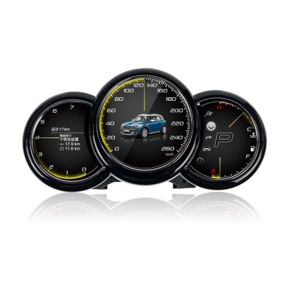 MOOKAKA Digital LCD Cluster Instrument Speedometer Dashboard for BMW MINI F56 2014-2023