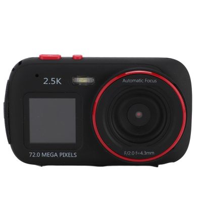 2.5K Digital Camera, Dual Screen Selfie Camera, 56MP Autofocus Point and Shoot Digital Camera, 16X Zoom, Built in Fill Light, Supports MP3 Music Playback