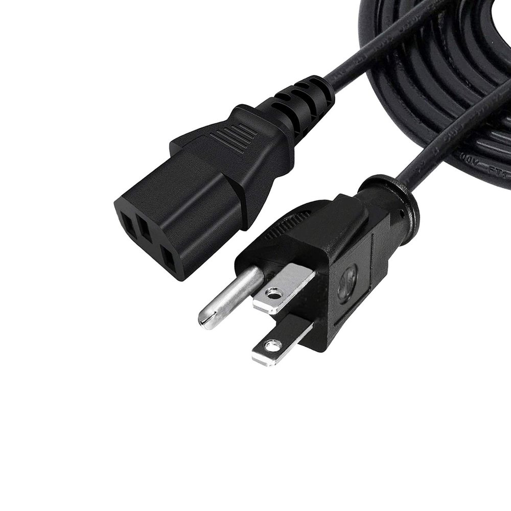 3 Prong Power Cord Replacement for Rockville RPG15 RBG12S RAM12BT RAM15BT DX15 APM5 RPG122K Speaker AC IEC C13 Power Cable