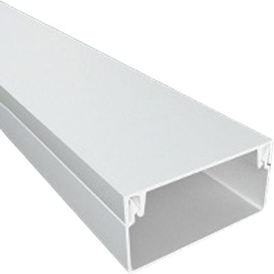 Cable Cover White Decorative Cable Cover,2x1m Wall-Mounted Cable Cover for Tv Cables,Decorative Cable Duct,Cable Duct, Self-Adhesive Floor Electrical Wire Cover,for Home and Office-20 * 10mm