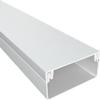 Cable Cover White Decorative Cable Cover,2x1m Wall-Mounted Cable Cover for Tv Cables,Decorative Cable Duct,Cable Duct, Self-Adhesive Floor Electrical Wire Cover,for Home and Office-20 * 10mm view 1