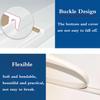 Cable Cover White Decorative Cable Cover,2x1m Wall-Mounted Cable Cover for Tv Cables,Decorative Cable Duct,Cable Duct, Self-Adhesive Floor Electrical Wire Cover,for Home and Office-20 * 10mm view 3