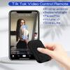 TikTok Video Scrolling Remote Control for iPhone and Android Smartphones, Cellphone E-Book APP Page Turner, Camera Photo and Video Clicker, Neck Strap Included. view 2