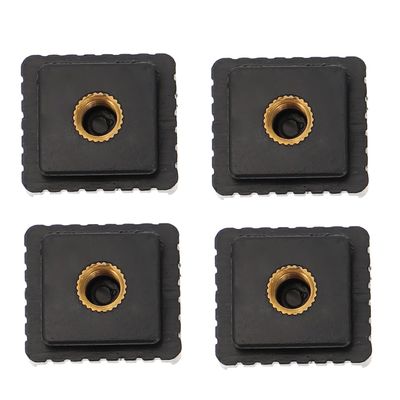 CIYODO 4pcs Hot Shoe Mount Bracket for Flash Screw Adapter for Camera Accessories and Construction Quick Release Design for Easy Attachment