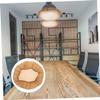 MERRYHAPY 2pcs Glare Pendant Light Diffuser Macrame Lamp Shade Ceiling Lamp Cover for Living view 4