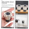 ABOOFAN USB Panel Mount Female Extension Coupler Adapter USB for Industrial Panels and Devices Plug and -Speed Data Transmission view 2