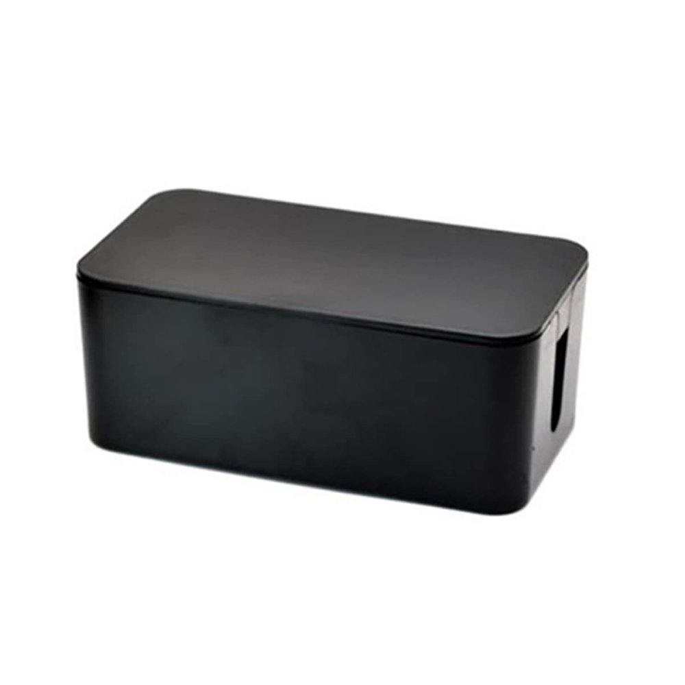 CIYODO Cable Management Box Wire Storage Organizer for Desk Cord Organizer for Power Strip Cover