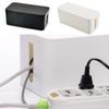 CIYODO Cable Management Box Wire Storage Organizer for Desk Cord Organizer for Power Strip Cover view 3
