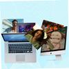 ARTIBETTER External USB Slot-in Cd DVD Rw Optical Drive Burner for Laptop and Pc Intelligent Design No External Power Needed Compact and Portable Reading and Writing view 4
