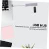 CIYODO USB Hub Extension Aluminum Alloy Data Hub Port USB Expansion Plug Play view 4