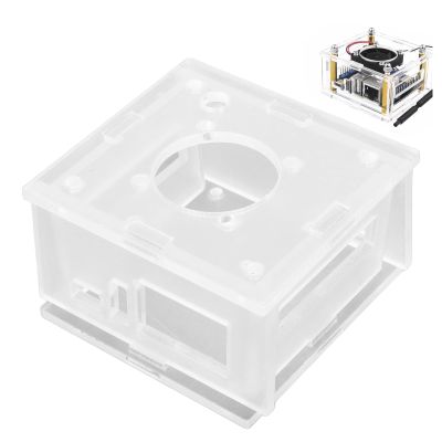 Development Board Clear Enclosure, Transparent Protective Shell Acrylic Case Cover for Orange Pi Zero 3